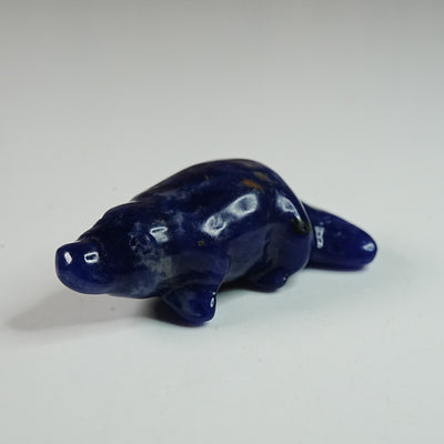Sodalite Platypus - Carving