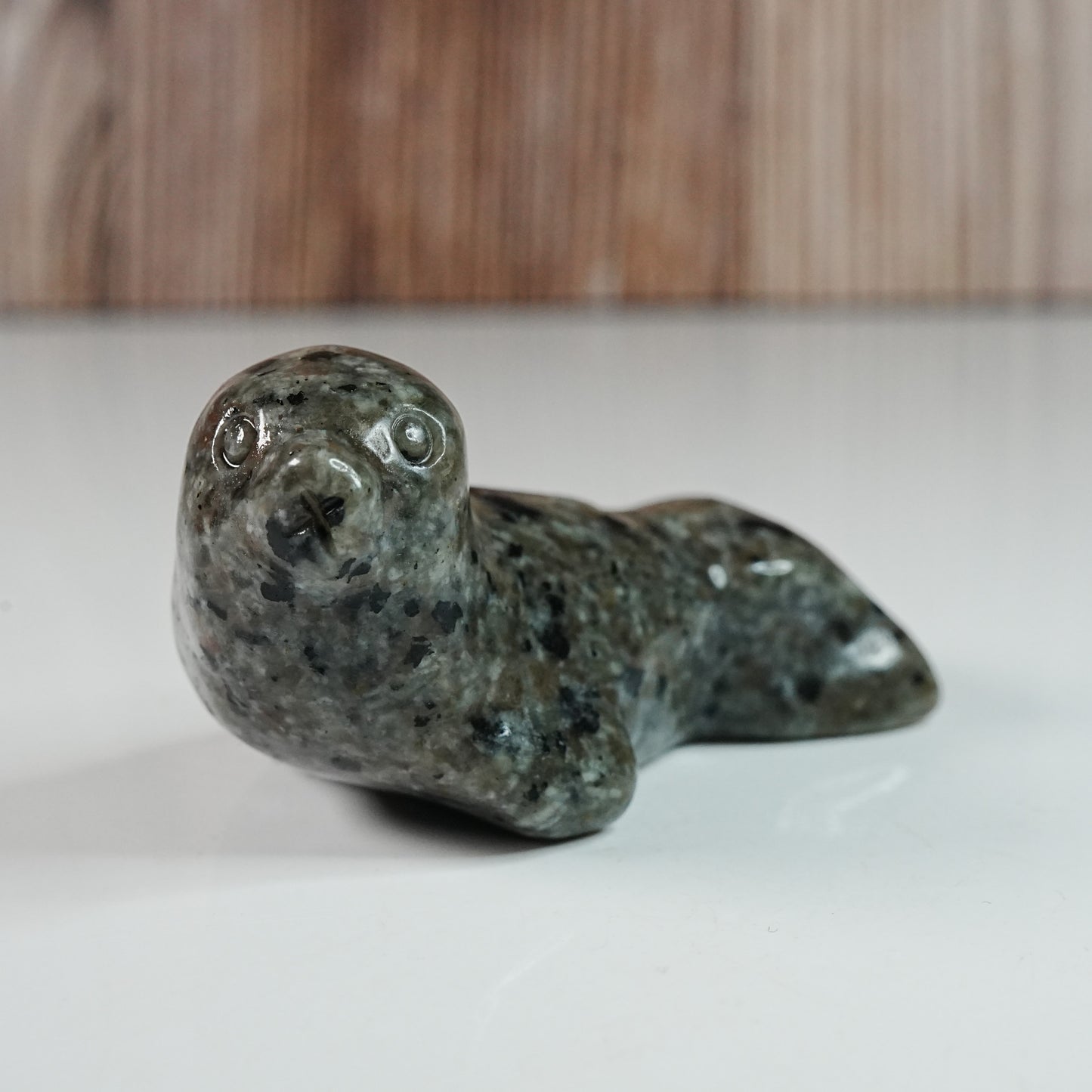 Sodalite Syenite Seal - Carving *UV*