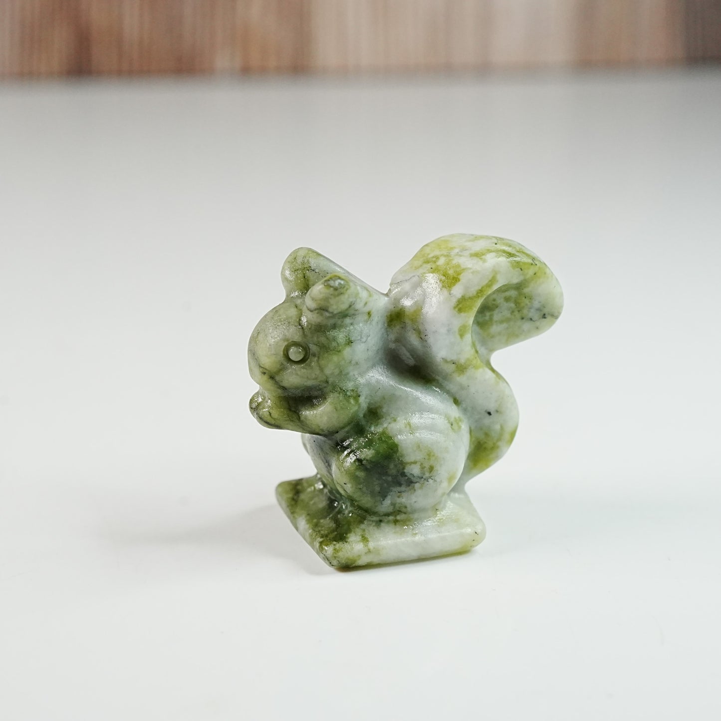Nephrite Jade Squirrel - Carving