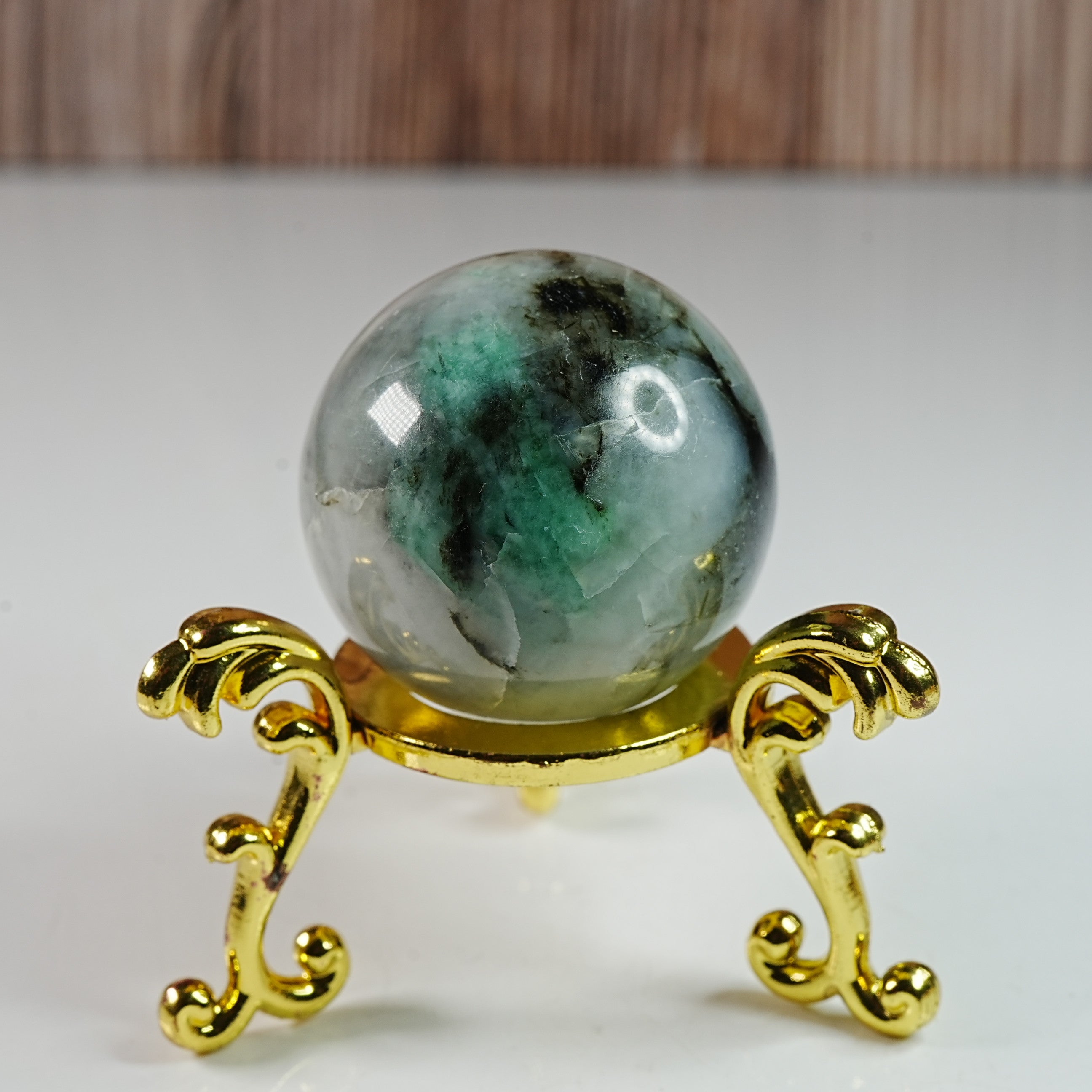 Emerald in Matrix - Sphere – CrystalBarista