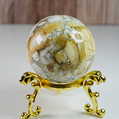 Conglomerate Jasper (AKA Pebble Jasper)  - Sphere