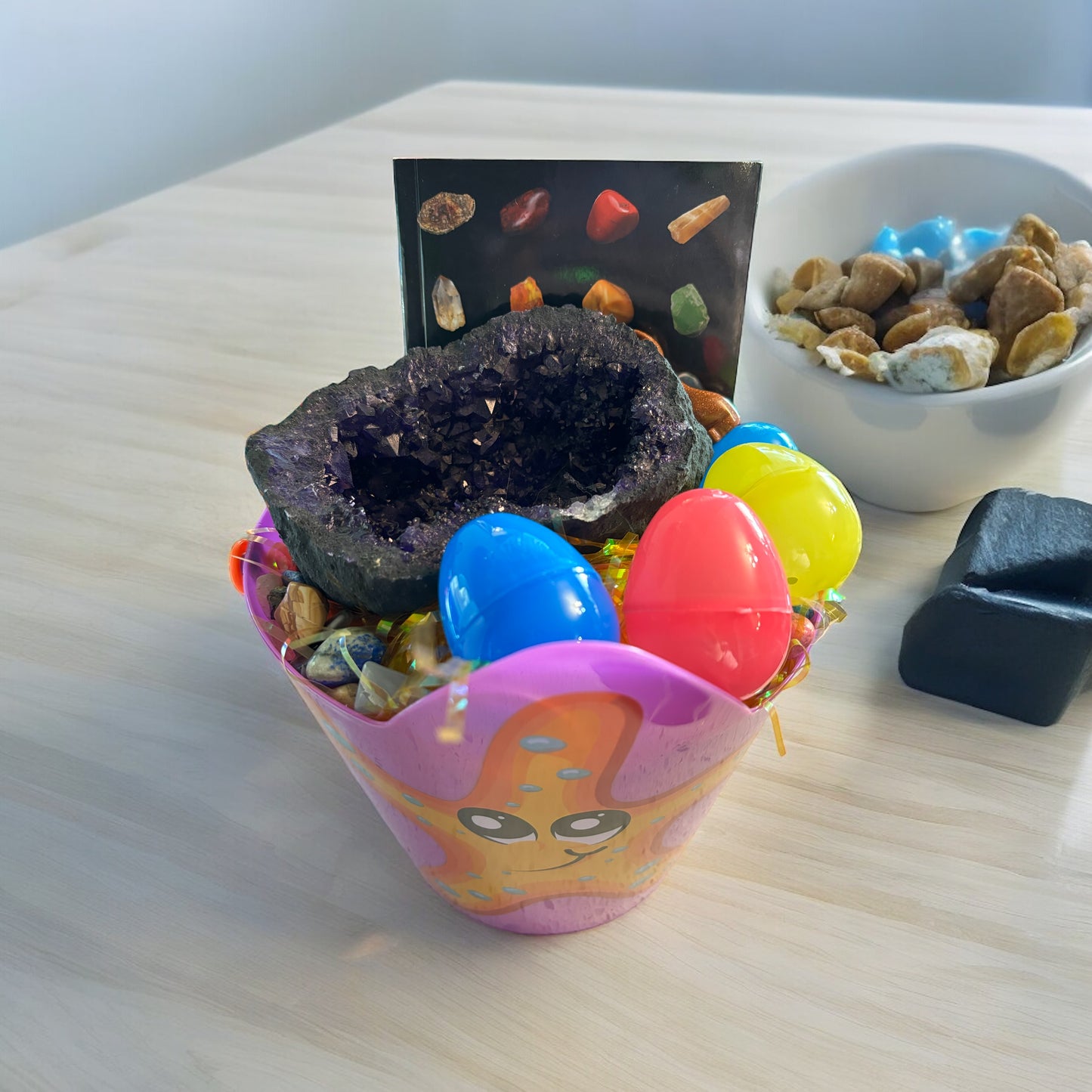 Rock & Crystal Themed Easter Baskets - Pick Up at Reno Crystal Festival