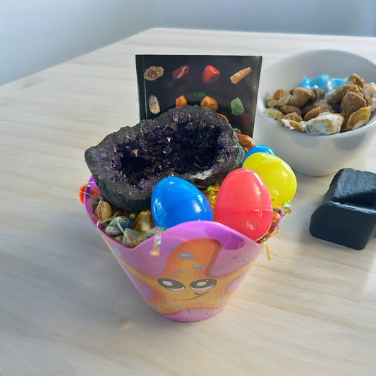 Rock & Crystal Themed Easter Baskets - Pick Up at Reno Crystal Festival