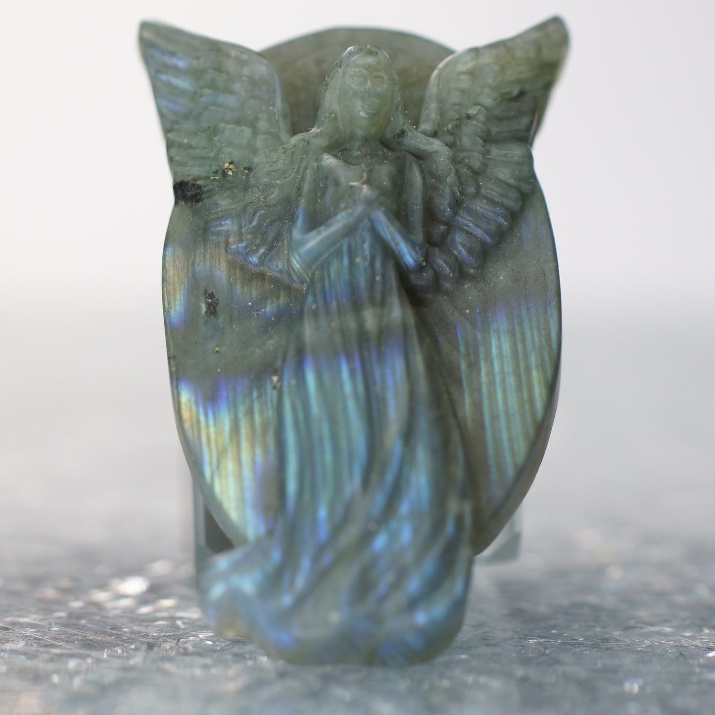 Angel Labradorite - Carving