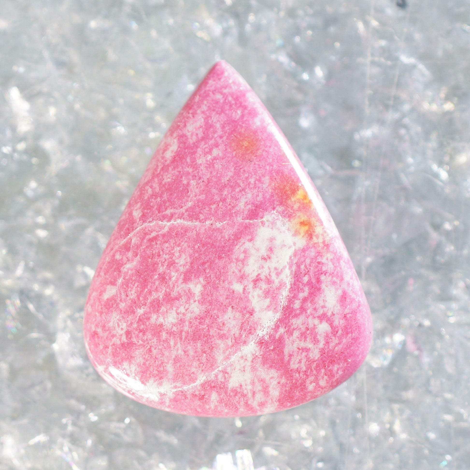 Thulite Cabochon or Cab a wonderful Gemstone Cab for Wire Wrapping or Jewelry Making