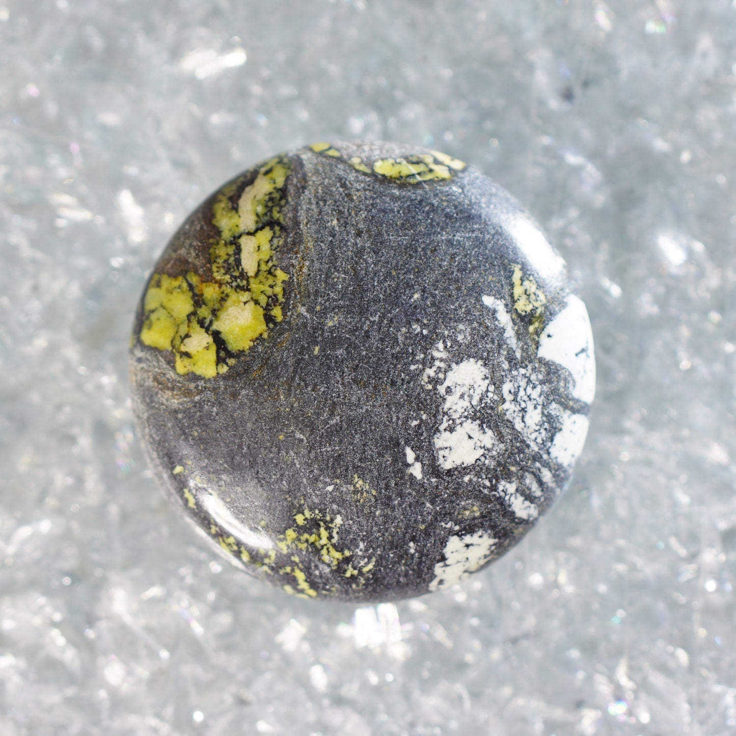 Serpentine with Magnetite - Cabochon