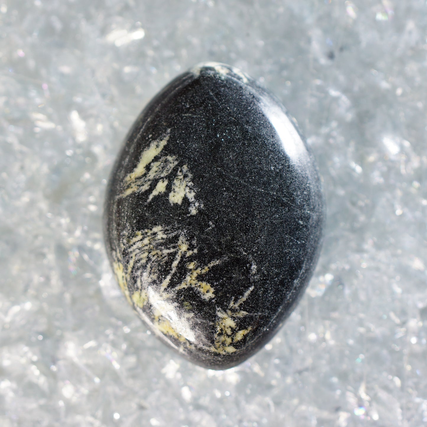 Serpentine with Magnetite - Cabochon