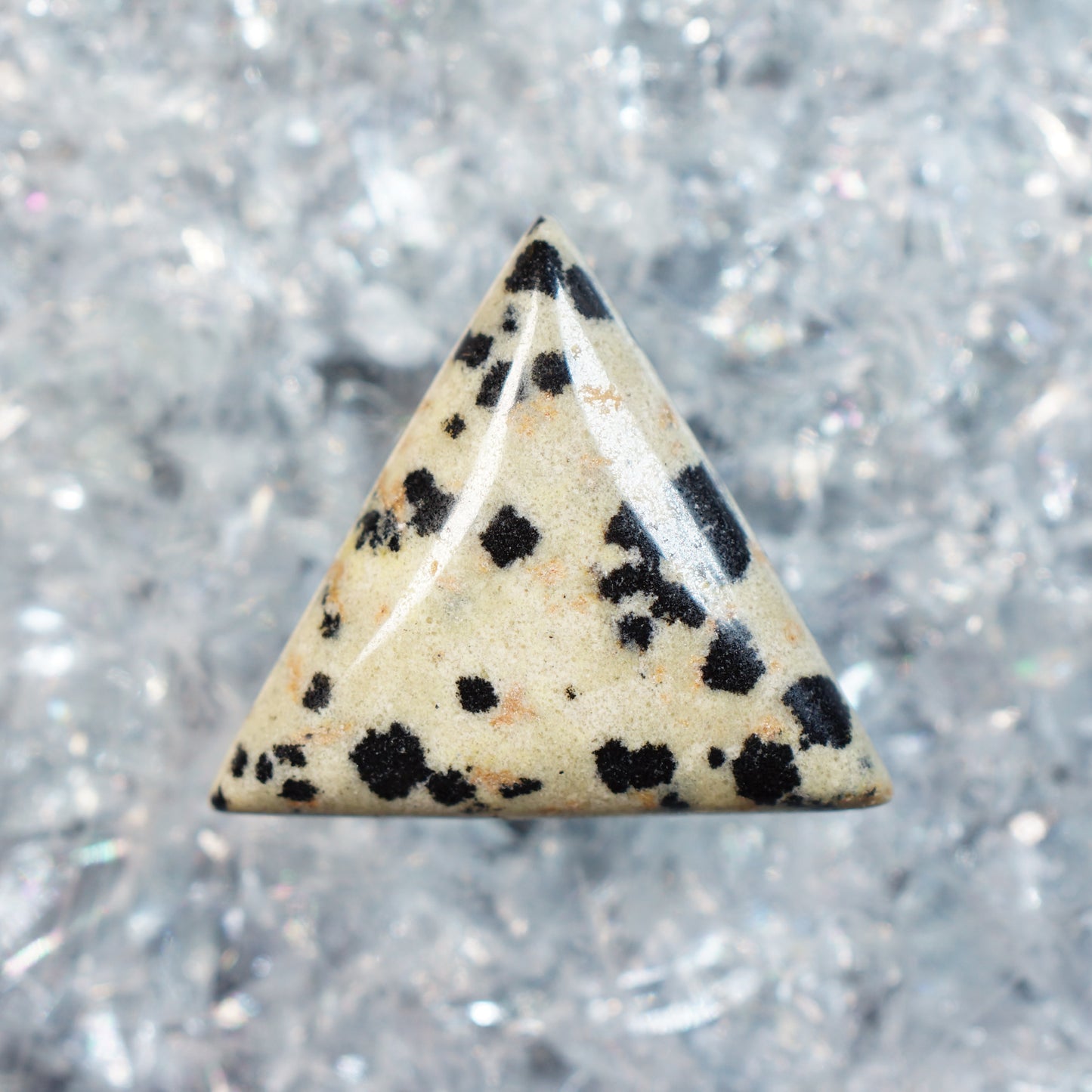 Dalmation Stone - Puffed Triangle