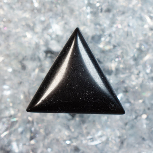 Black Stone - Puffed Triangle