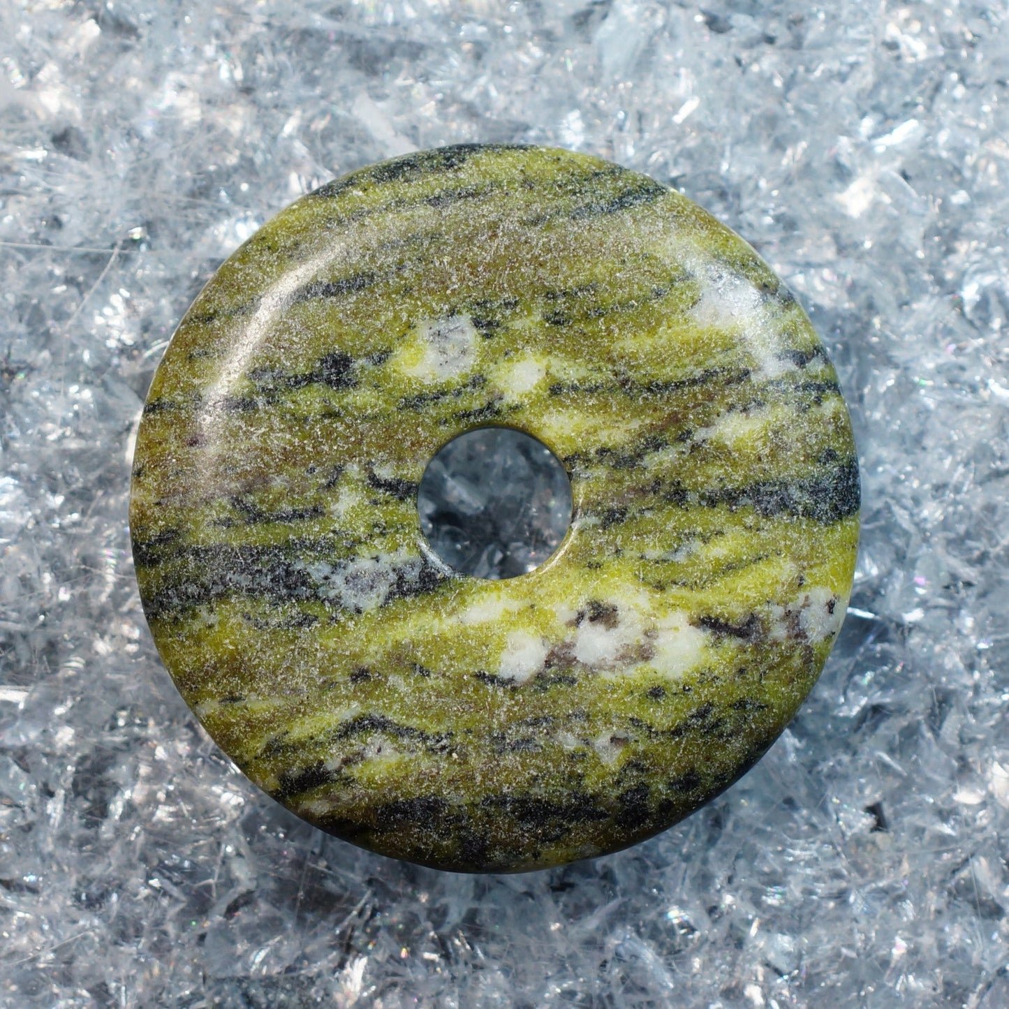 Serpentine with Magnetite - Donut