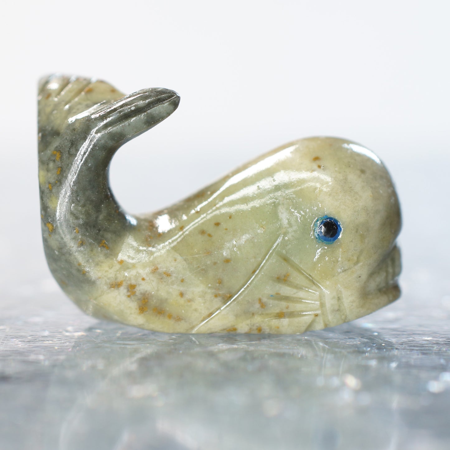 Whale - Soapstone Carving