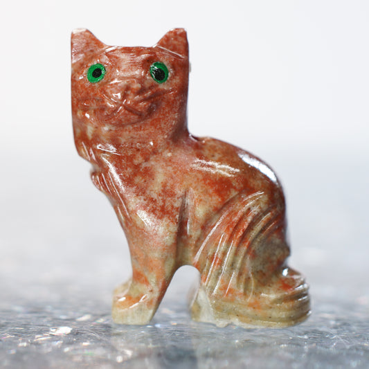 Cat - Soapstone Carving