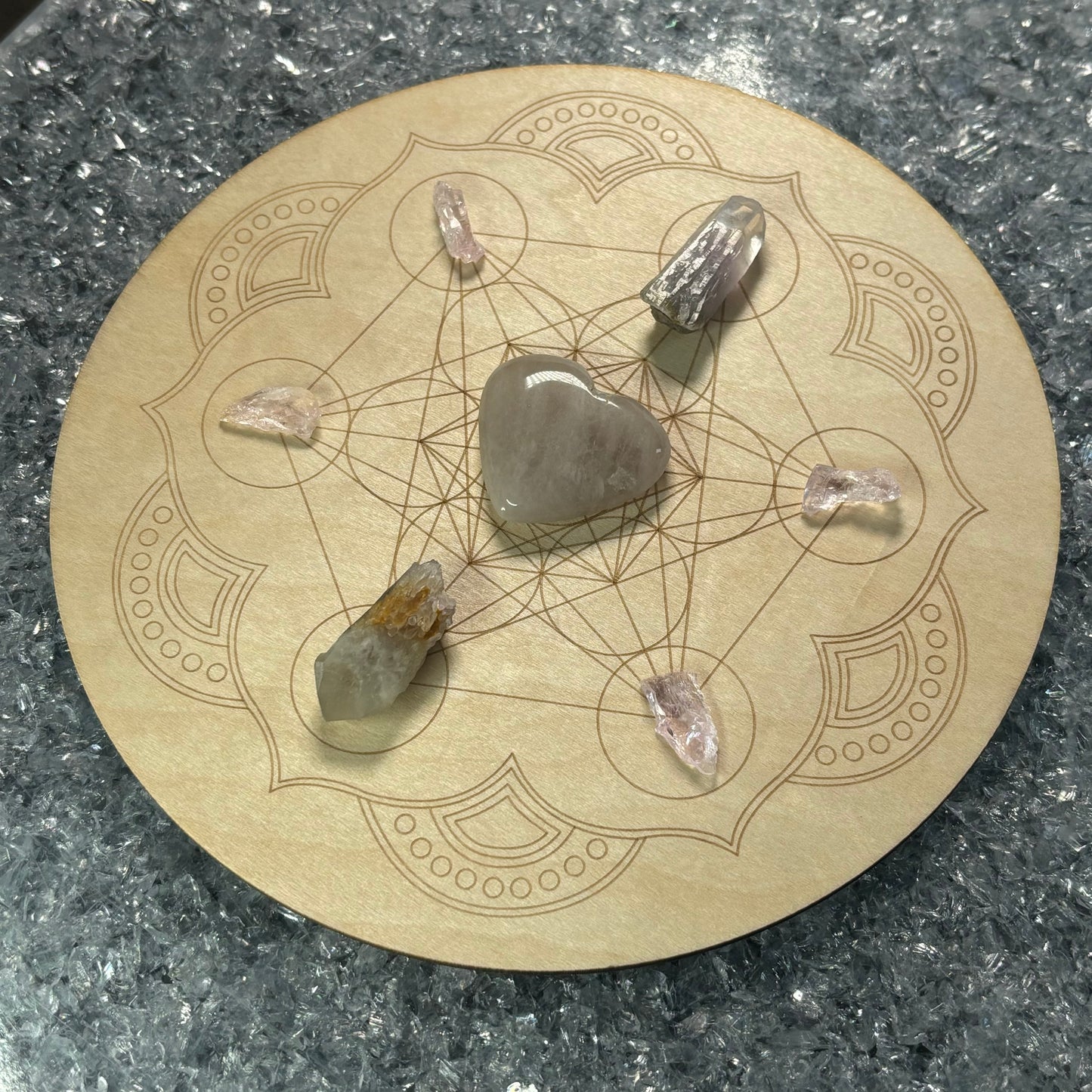 New Family - 6” Crystal Grid