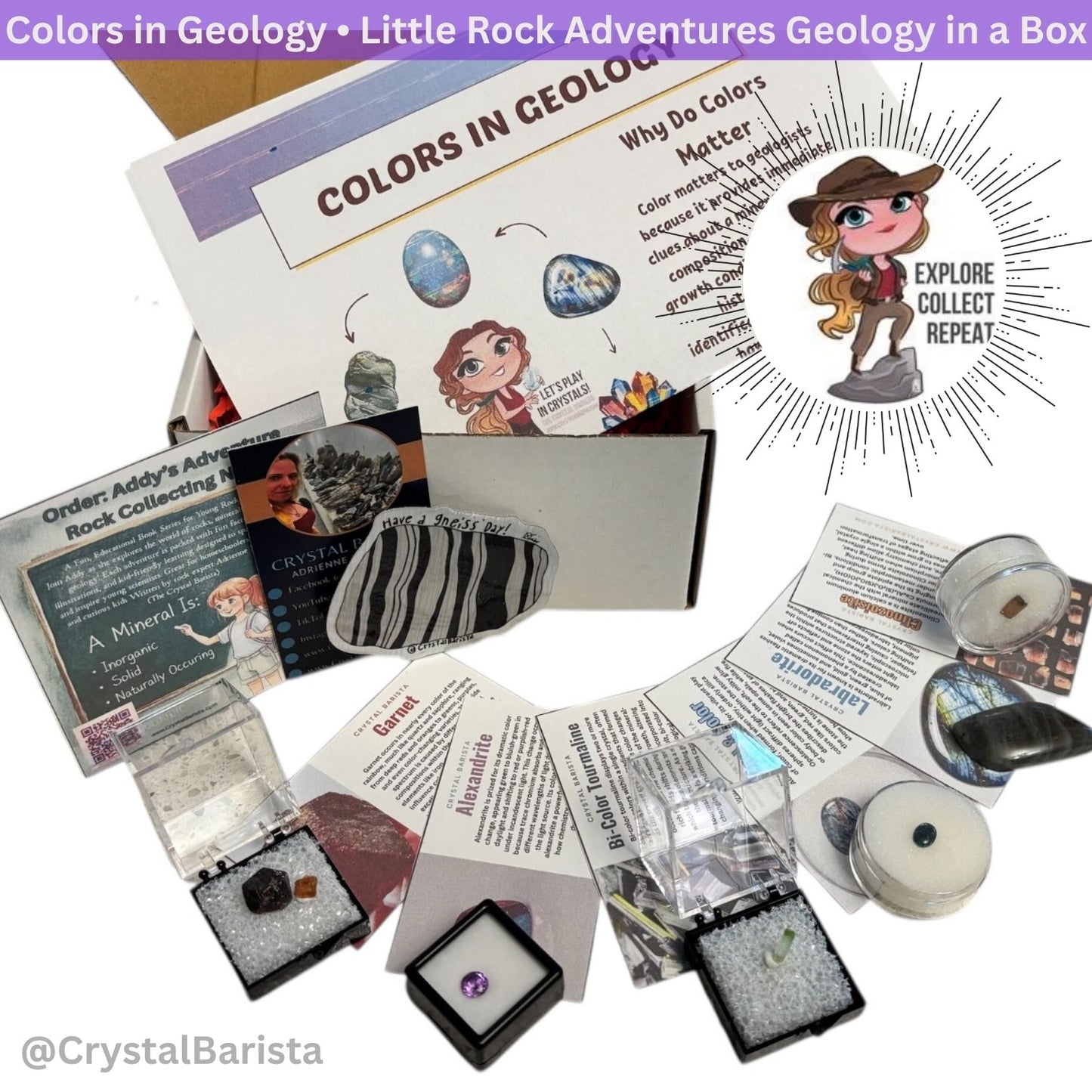 Rock & Mineral Subscription Box for Kids