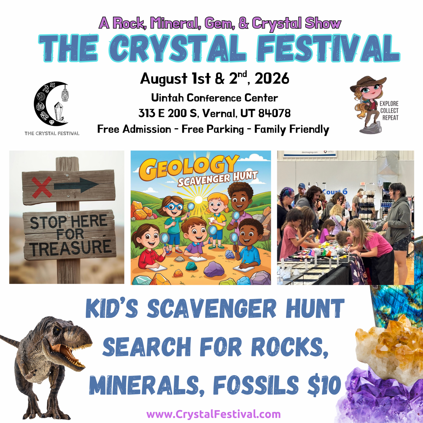 Kid’s Scavenger Hunt - Vernal Crystal Festival