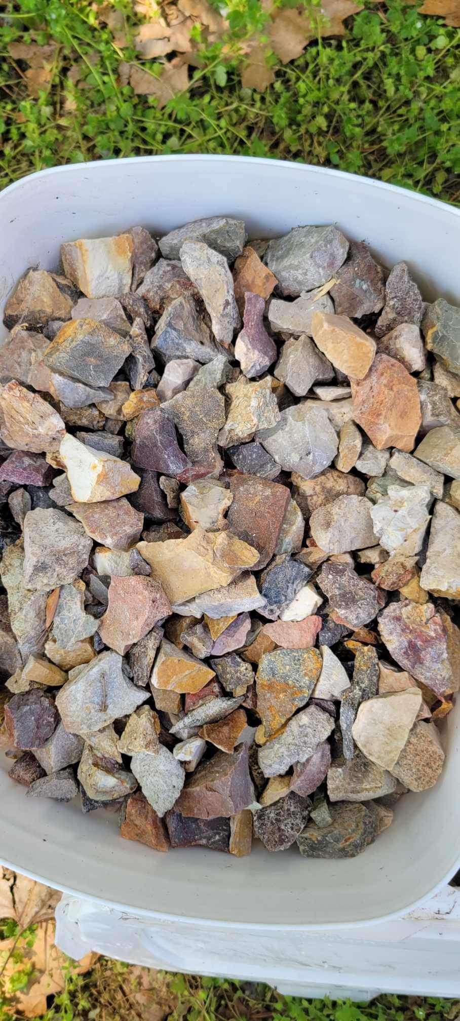 Mixed Media Rough Rocks 1lb Mixed Rough Rock for Lapidary & Tumbling ā CrystalBarista