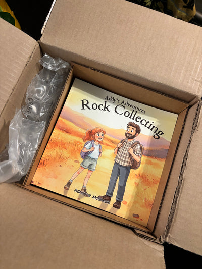 Addy's Adventures Rock Collecting- Book #1