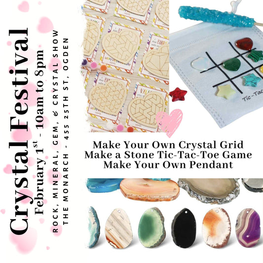 Crystal Festival Valentine's Day Crafts - February 1st in Ogden