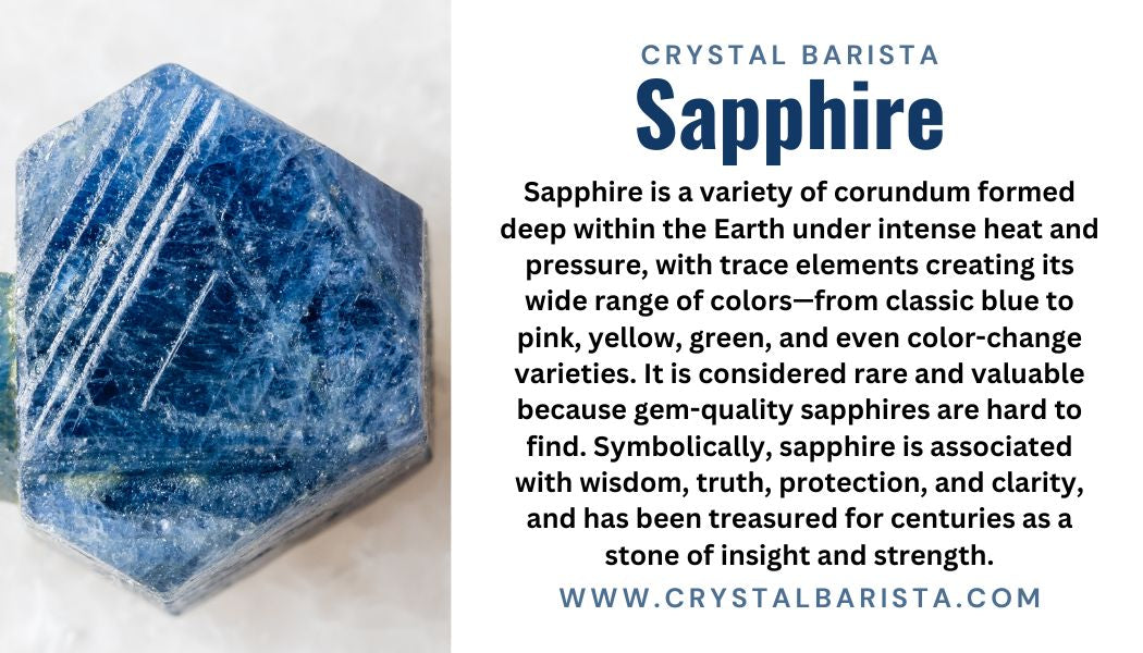 Burnt Red Sapphire - Mineral