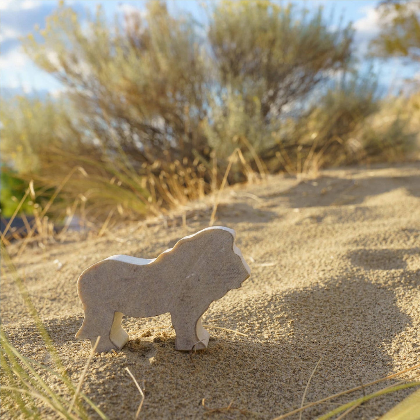 Lion Soapstone Carving and Whittling—DIY Arts and Craft Kit. All Kid-Safe Tools and Materials Included. For kids and adults 8 to 99+ Years.