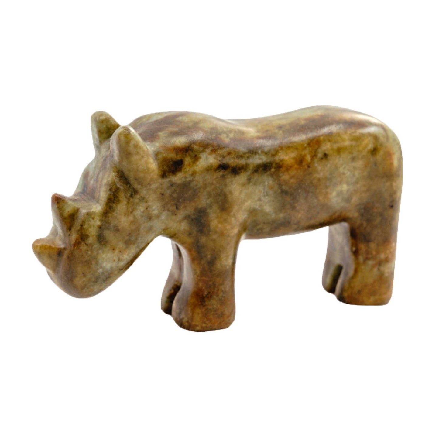 Rhino Soapstone Carving and Whittling—DIY Arts and Craft Kit. All Kid-Safe Tools and Materials Included. For kids and adults 8 to 99+ Years.