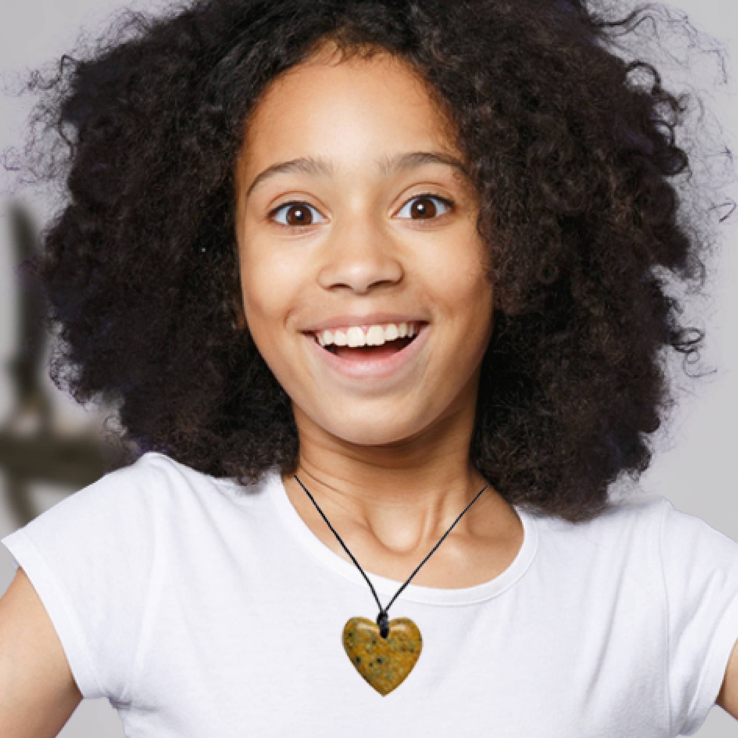 Heart Soapstone Pendant Jewelry Kit Carving and Whittli