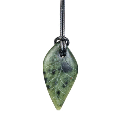 Leaf Soapstone Pendant Jewelry Kit Carving and Whittlin