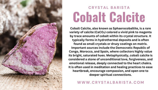 Cobalto Calcite *Pink Calcite AKA Cobaltoan Calcite* Crystals on Matrix - Mineral