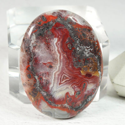 Crazy Lace Agate • Cabochon