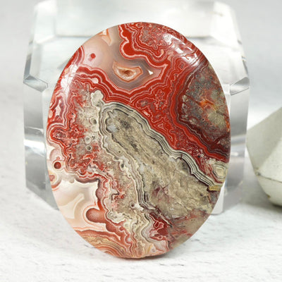 Crazy Lace Agate • Cabochon
