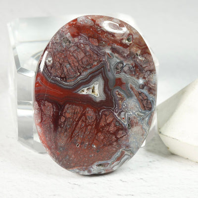 Crazy Lace Agate • Cabochon