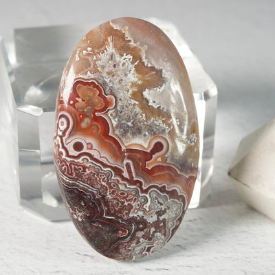 Crazy Lace Agate • Cabochon