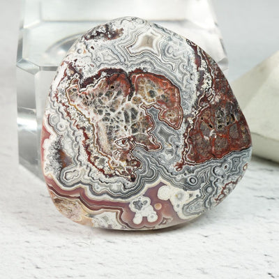 Crazy Lace Agate • Cabochon