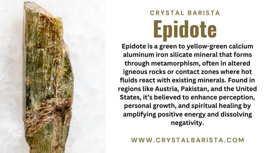 Epidot Crystal from Australia - Mineral