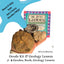 Geode Exploration & Cracking Kit with Booklet & Instructions