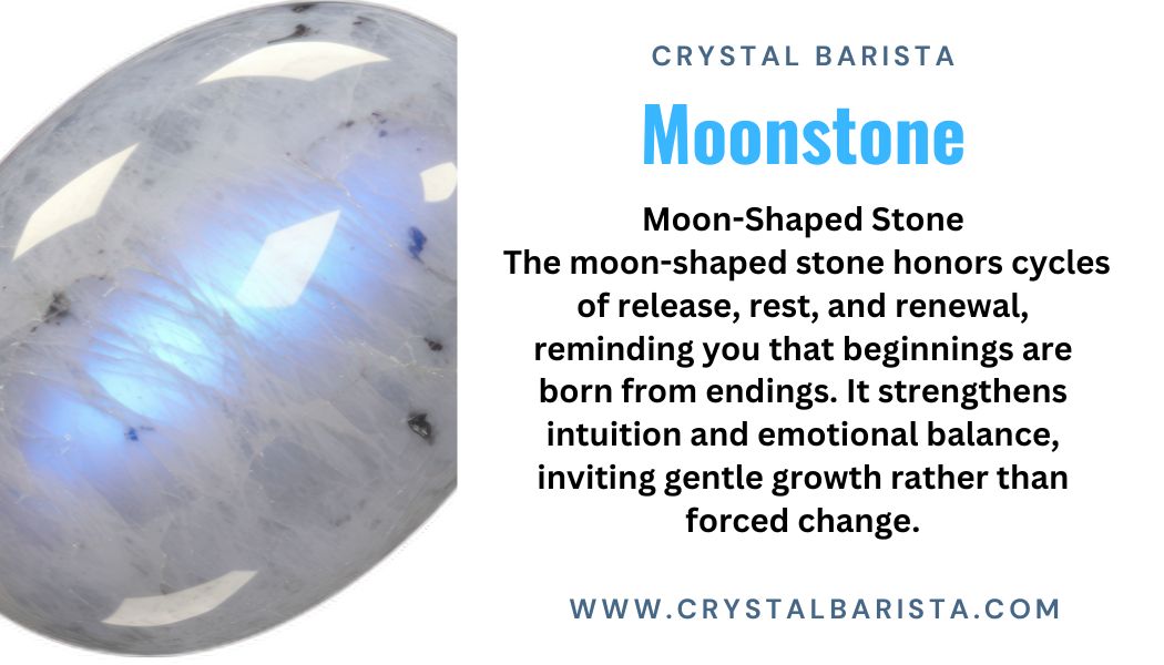 Chatoyant Peach Moonstone - Palmstone