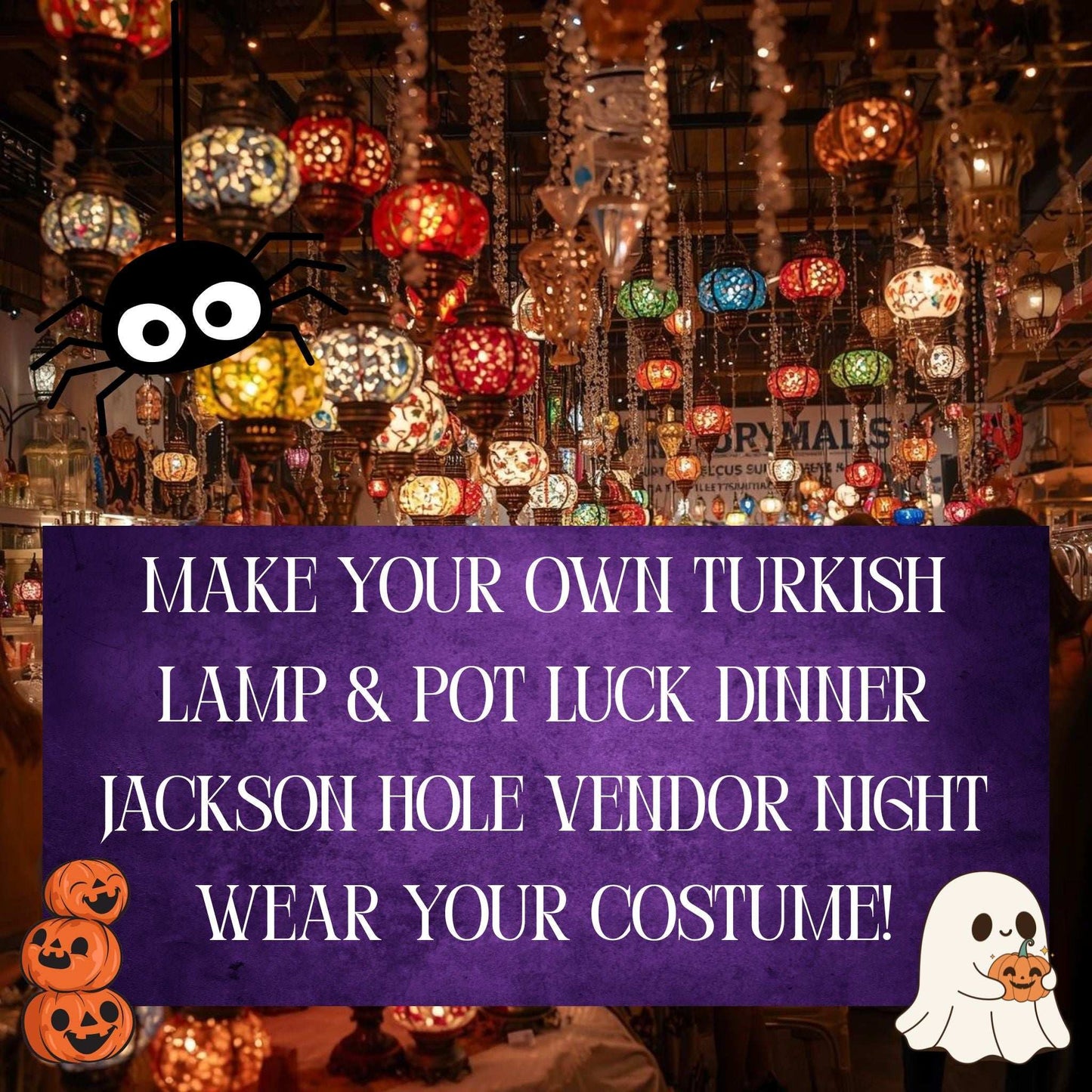 Make Your Own Lamp & Vendor Party - Jackson Hole