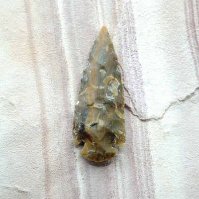 Rainbow Chert - XL Arrowhead