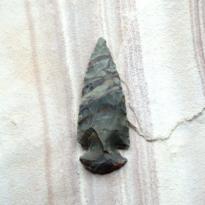 Rainbow Chert - XL Arrowhead