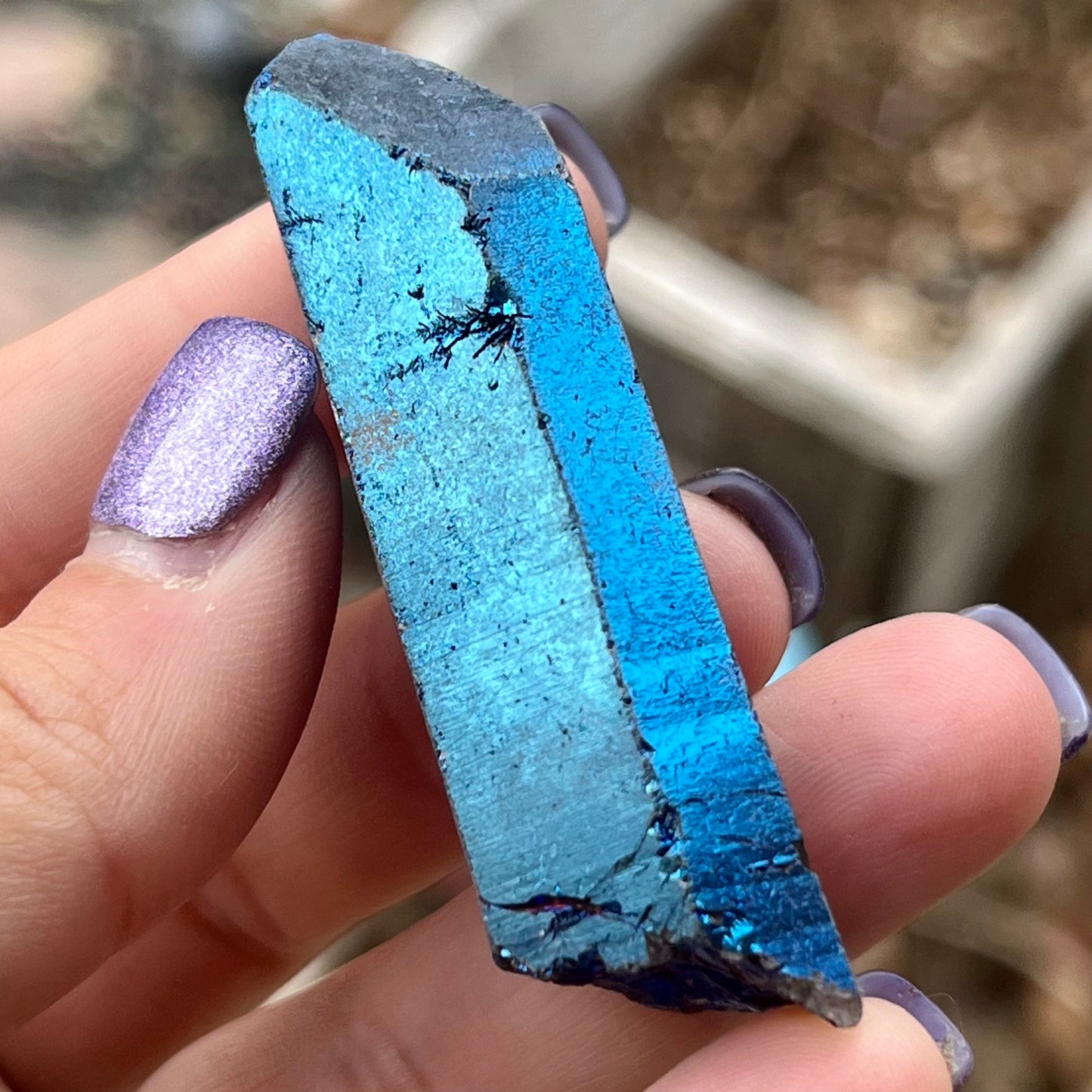 Titanium Aura Quartz - Crystal