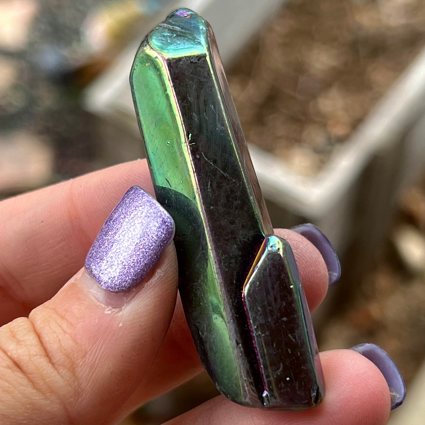 Titanium Aura Quartz - Crystal
