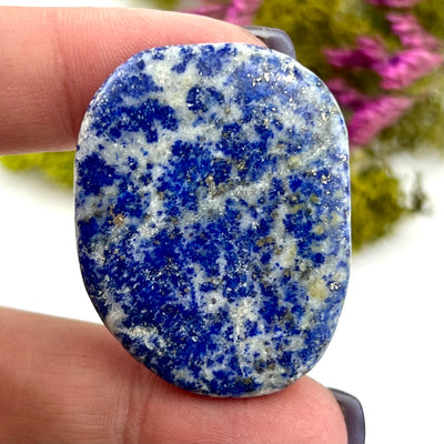 Denim Lapis - Doubled Domed Cabochon