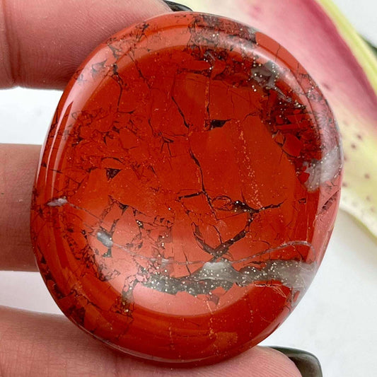 Red Jasper - Large Worrystone