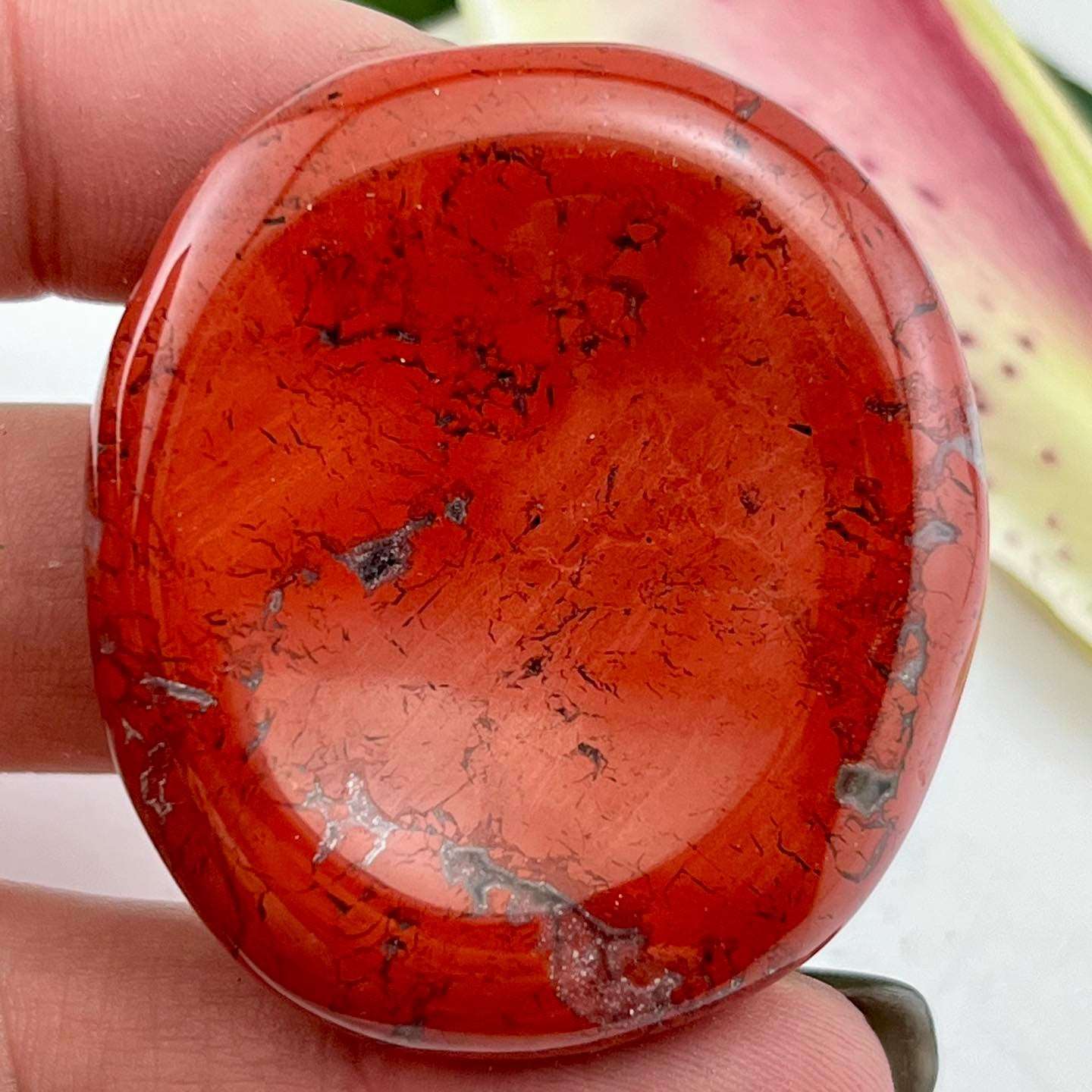 Red Jasper - Large Worrystone